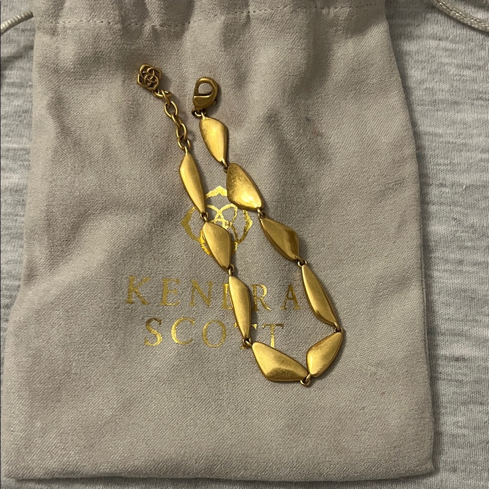 Kendra Scott Gold Geometric Bracelet